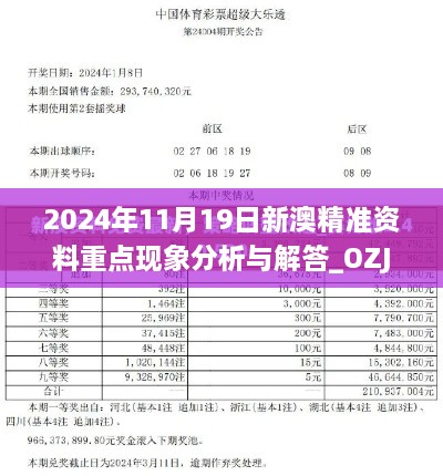 2024年11月19日新澳精准资料重点现象分析与解答_OZJ7.74.64流线型版