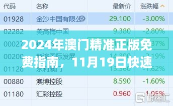 2024年澳门精准正版免费指南，11月19日快速解读与执行_KMB5.51.96同步版