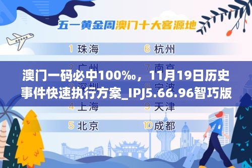 澳门一码必中100‰，11月19日历史事件快速执行方案_IPJ5.66.96智巧版