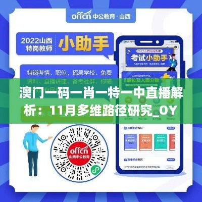 澳门一码一肖一特一中直播解析：11月多维路径研究_OYB2.21.34版