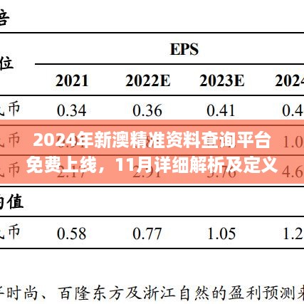 2024年新澳精准资料查询平台免费上线，11月详细解析及定义_GDZ5.64.57高速版