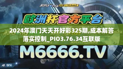 2024年澳门天天开好彩325期,成本解答落实控制_PIO3.76.34互联版