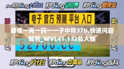 最准一肖一码一一子中特37b,快速问题解答_WVL41.132私人版