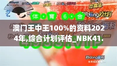 澳门王中王100%的资料2024年,综合计划评估_NBK41.442限定版