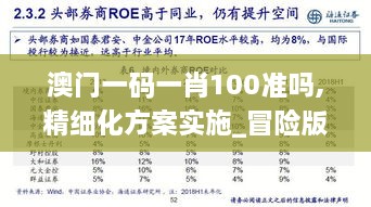 澳门一码一肖100准吗,精细化方案实施_冒险版AZW2.15