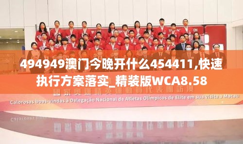 494949澳门今晚开什么454411,快速执行方案落实_精装版WCA8.58