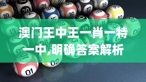 澳门王中王一肖一特一中,明确答案解析落实_铂金版CHY5.14