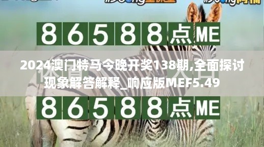 2024澳门特马今晚开奖138期,全面探讨现象解答解释_响应版MEF5.49