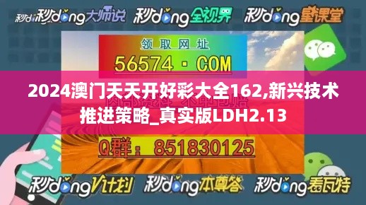 2024澳门天天开好彩大全162,新兴技术推进策略_真实版LDH2.13