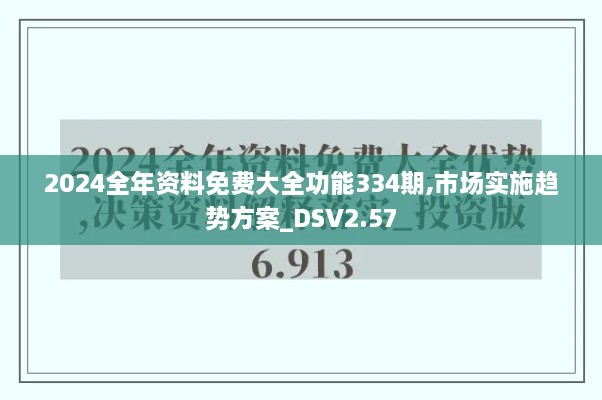 2024全年资料免费大全功能334期,市场实施趋势方案_DSV2.57