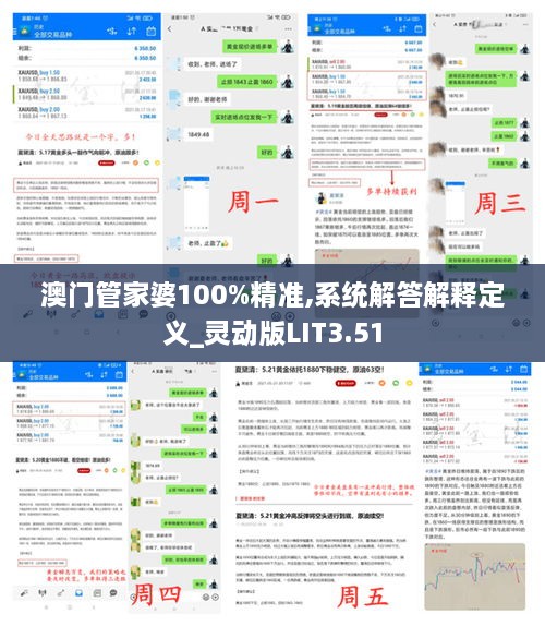 澳门管家婆100%精准,系统解答解释定义_灵动版LIT3.51