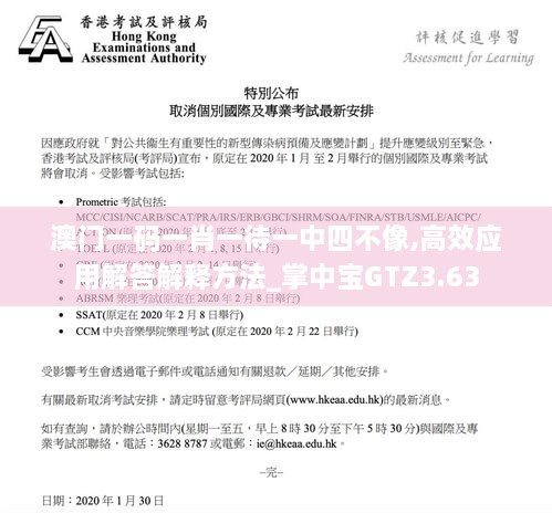 澳门一码一肖一待一中四不像,高效应用解答解释方法_掌中宝GTZ3.63