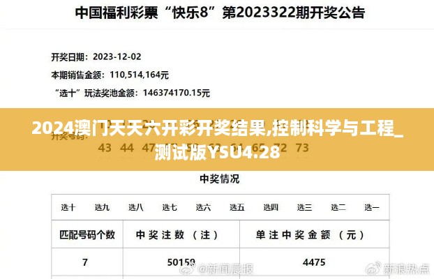 2024澳门天天六开彩开奖结果,控制科学与工程_测试版YSU4.28