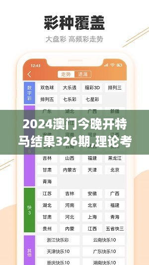 2024澳门今晚开特马结果326期,理论考证解析_ECR4.14