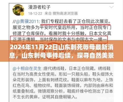 山东刺母事件后续进展与探寻自然美景之旅，内心宁静的追寻