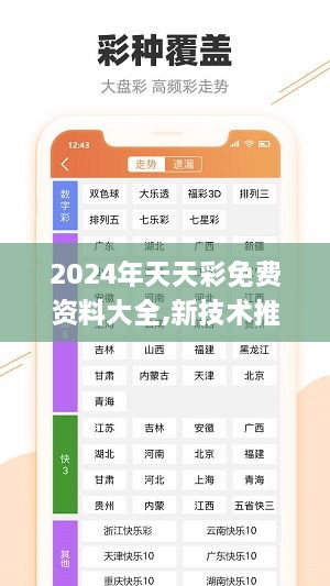 2024年天天彩免费资料大全,新技术推动方略_KKN14.84