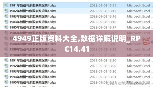 4949正版资料大全,数据详解说明_RPC14.41