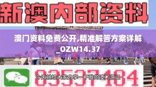 澳门资料免费公开,精准解答方案详解_OZW14.37