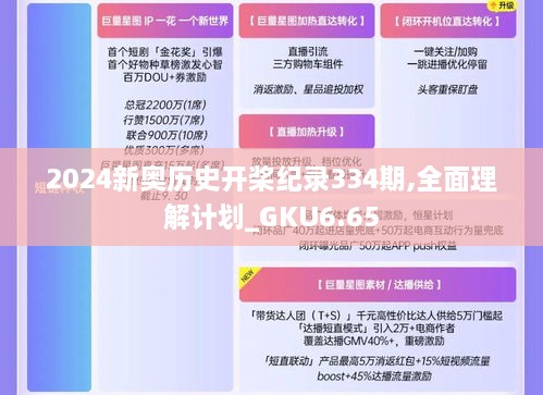 2024新奥历史开桨纪录334期,全面理解计划_GKU6.65