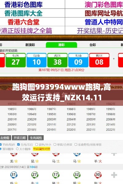 跑狗图993994www跑狗,高效运行支持_NZK14.11