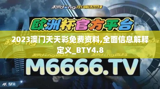 2023澳门天天彩免费资料,全面信息解释定义_BTY4.8