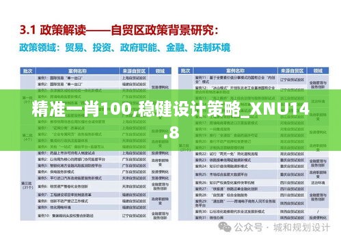 精准一肖100,稳健设计策略_XNU14.8