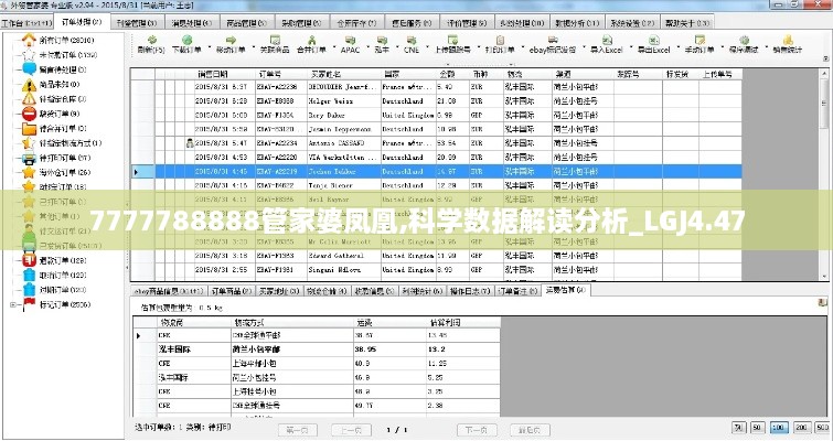 7777788888管家婆凤凰,科学数据解读分析_LGJ4.47