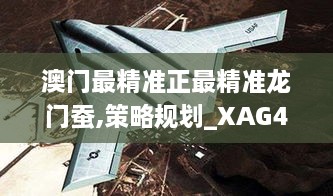 澳门最精准正最精准龙门蚕,策略规划_XAG4.50