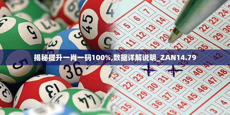 揭秘提升一肖一码100%,数据详解说明_ZAN14.79