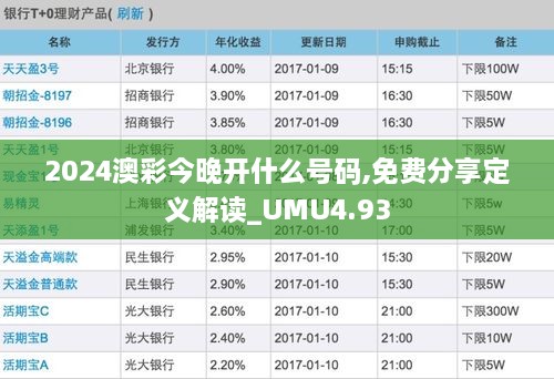 2024澳彩今晚开什么号码,免费分享定义解读_UMU4.93