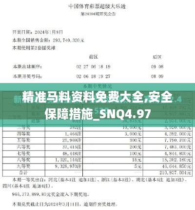 精准马料资料免费大全,安全保障措施_SNQ4.97