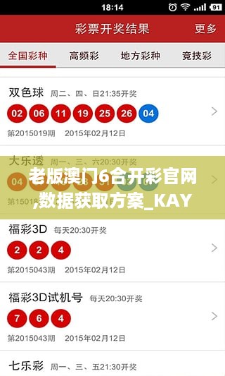 老版澳门6合开彩官网,数据获取方案_KAY14.41