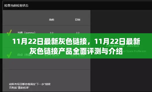 11月22日最新灰色链接产品全面评测与介绍，最新资讯一网打尽