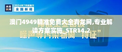 澳门4949精准免费大全青龙网,专业解读方案实施_STR14.2