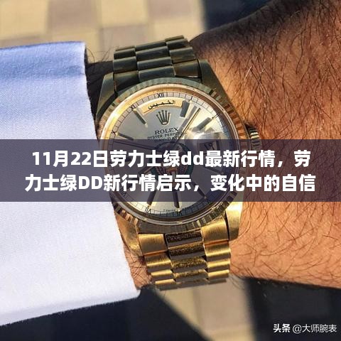 11月22日劳力士绿dd最新行情，劳力士绿DD新行情启示，变化中的自信与成就，一场鼓舞人心的励志之旅