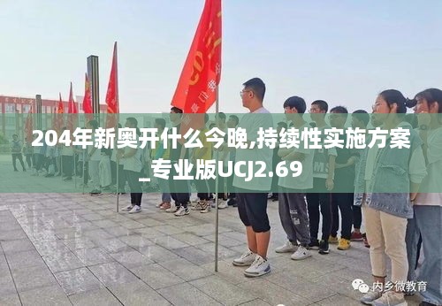 204年新奥开什么今晚,持续性实施方案_专业版UCJ2.69