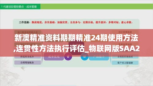 新澳精准资料期期精准24期使用方法,连贯性方法执行评估_物联网版SAA2.3