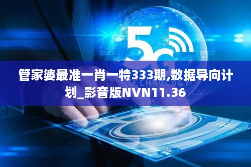 管家婆最准一肖一特333期,数据导向计划_影音版NVN11.36