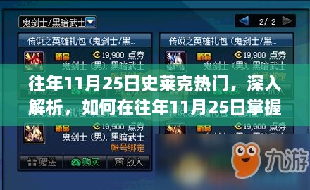 全面指南，如何在往年11月25日掌握史莱克热门技能——初学者与进阶者的必备攻略