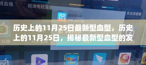 历史上的11月25日最新型血型，历史上的11月25日，揭秘最新型血型的发展之旅