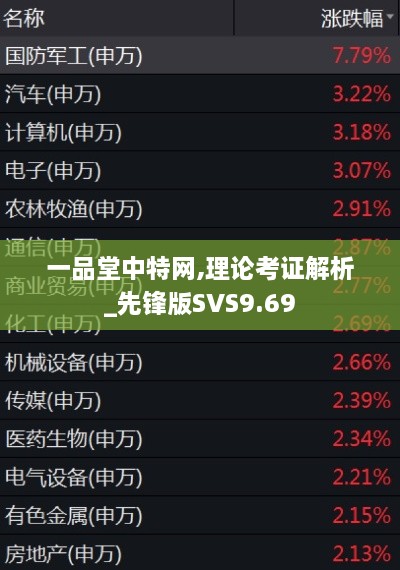 一品堂中特网,理论考证解析_先锋版SVS9.69