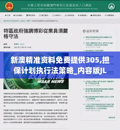 新澳精准资料免费提供305,担保计划执行法策略_内容版JLD9.66