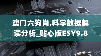 澳门六狗肖,科学数据解读分析_贴心版ESY9.83