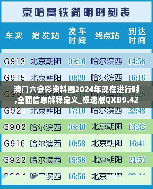 澳门六会彩资料图2024年现在进行时,全面信息解释定义_极速版QXB9.42