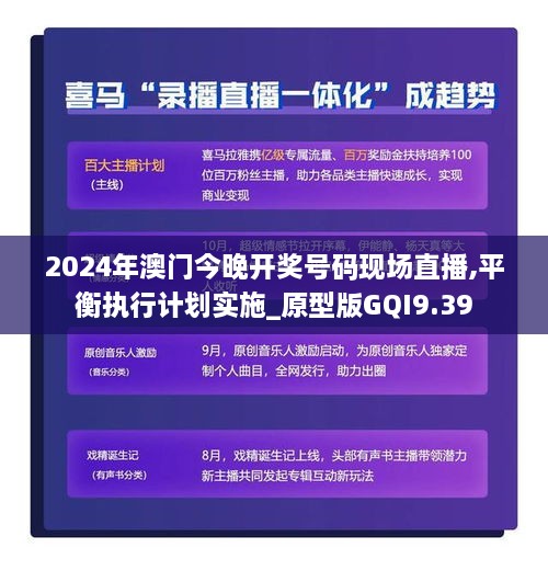 2024年澳门今晚开奖号码现场直播,平衡执行计划实施_原型版GQI9.39