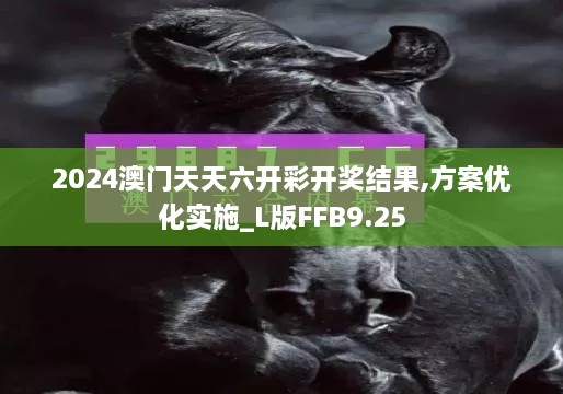 2024澳门天天六开彩开奖结果,方案优化实施_L版FFB9.25