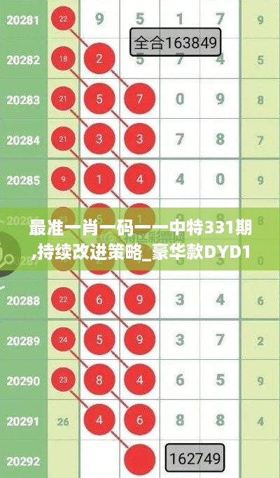 最准一肖一码一一中特331期,持续改进策略_豪华款DYD11.71