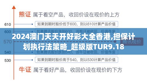 2024澳门天天开好彩大全香港,担保计划执行法策略_超级版TUR9.18