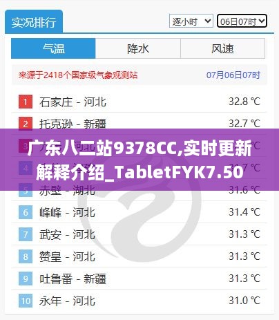 广东八二站9378CC,实时更新解释介绍_TabletFYK7.50