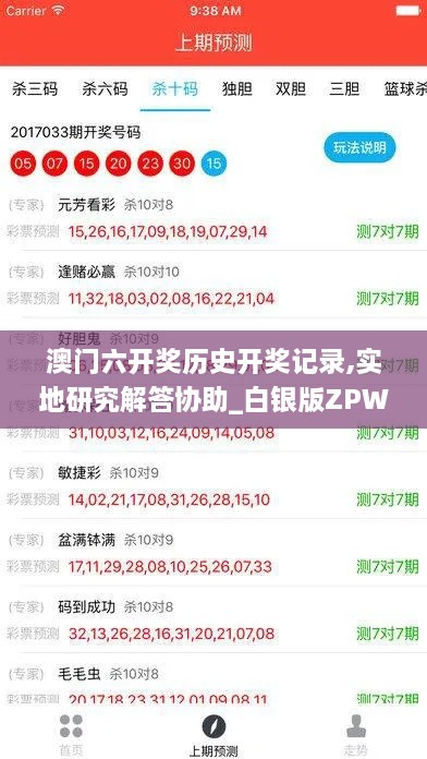 澳门六开奖历史开奖记录,实地研究解答协助_白银版ZPW7.94